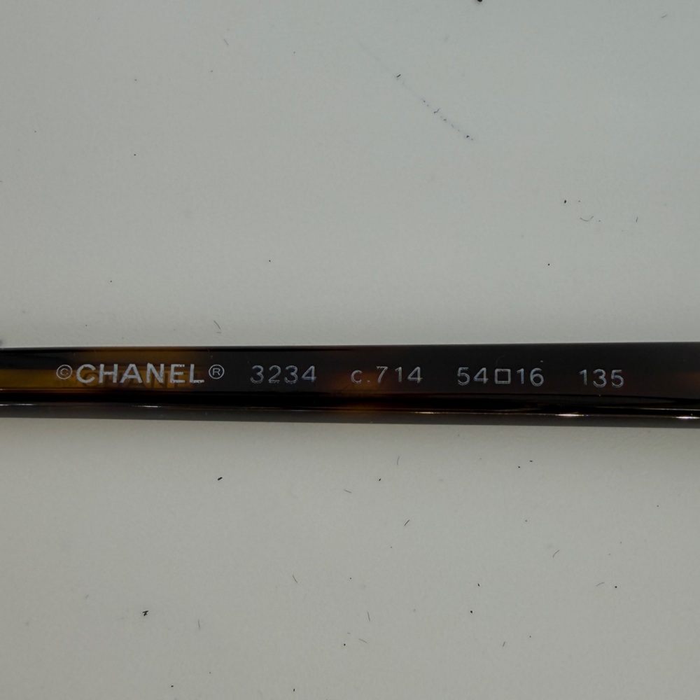 Chanel 3234 C714 Brown Tortoise Prescription Eyeglasses - Picture 11 of 12